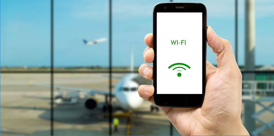 Wi-Fi в аэропорту картинка